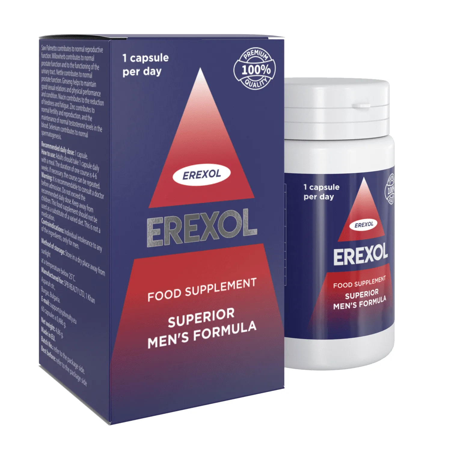 Embalaje de cápsulas adelgazantes